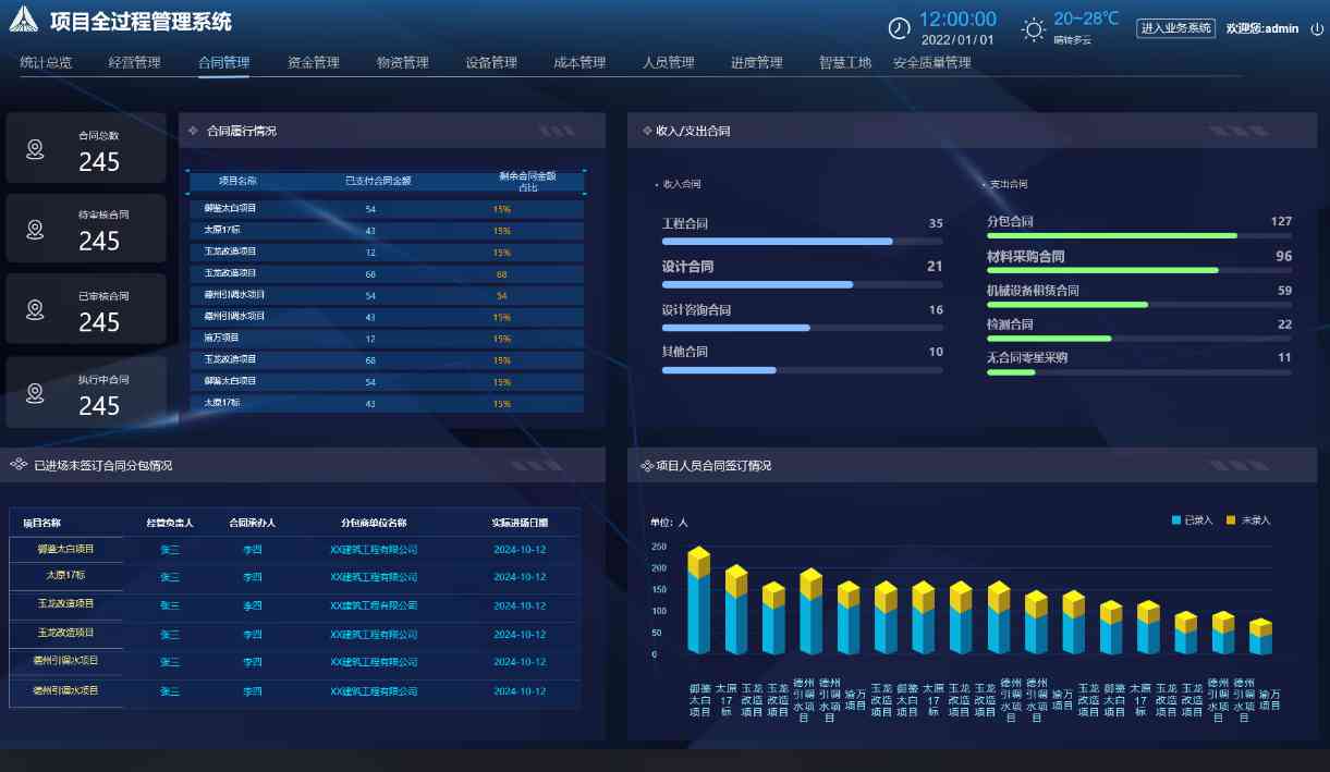 工程项目管理系统文档管理功能竟然这么强大！